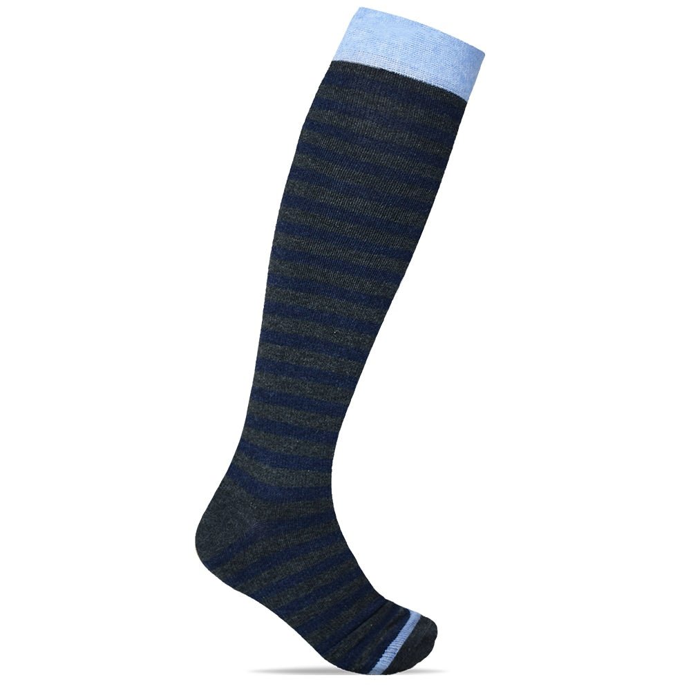 Image of Minfot Stödstrumpor Bomull Eco Line Grey 1-pack