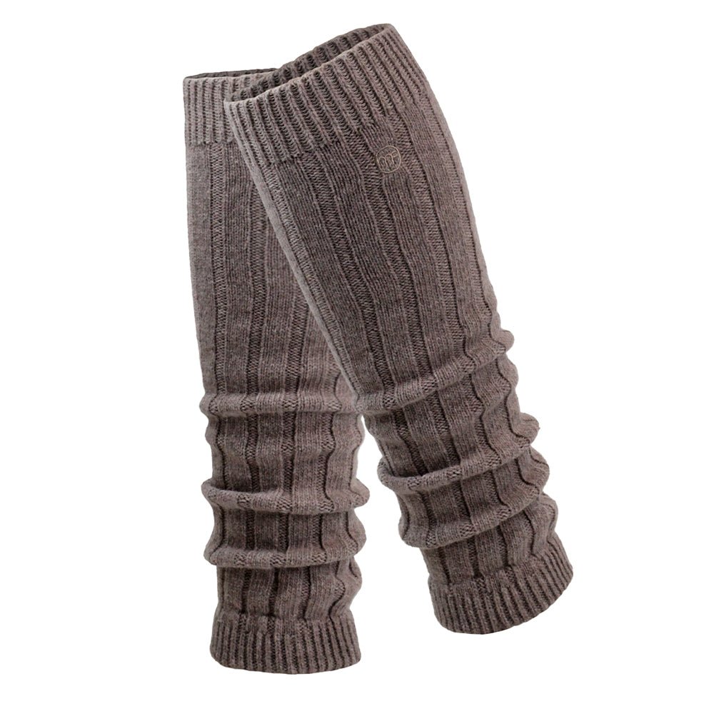 Image of Minfot Benvärmare Ull Brun Melange 1-pack