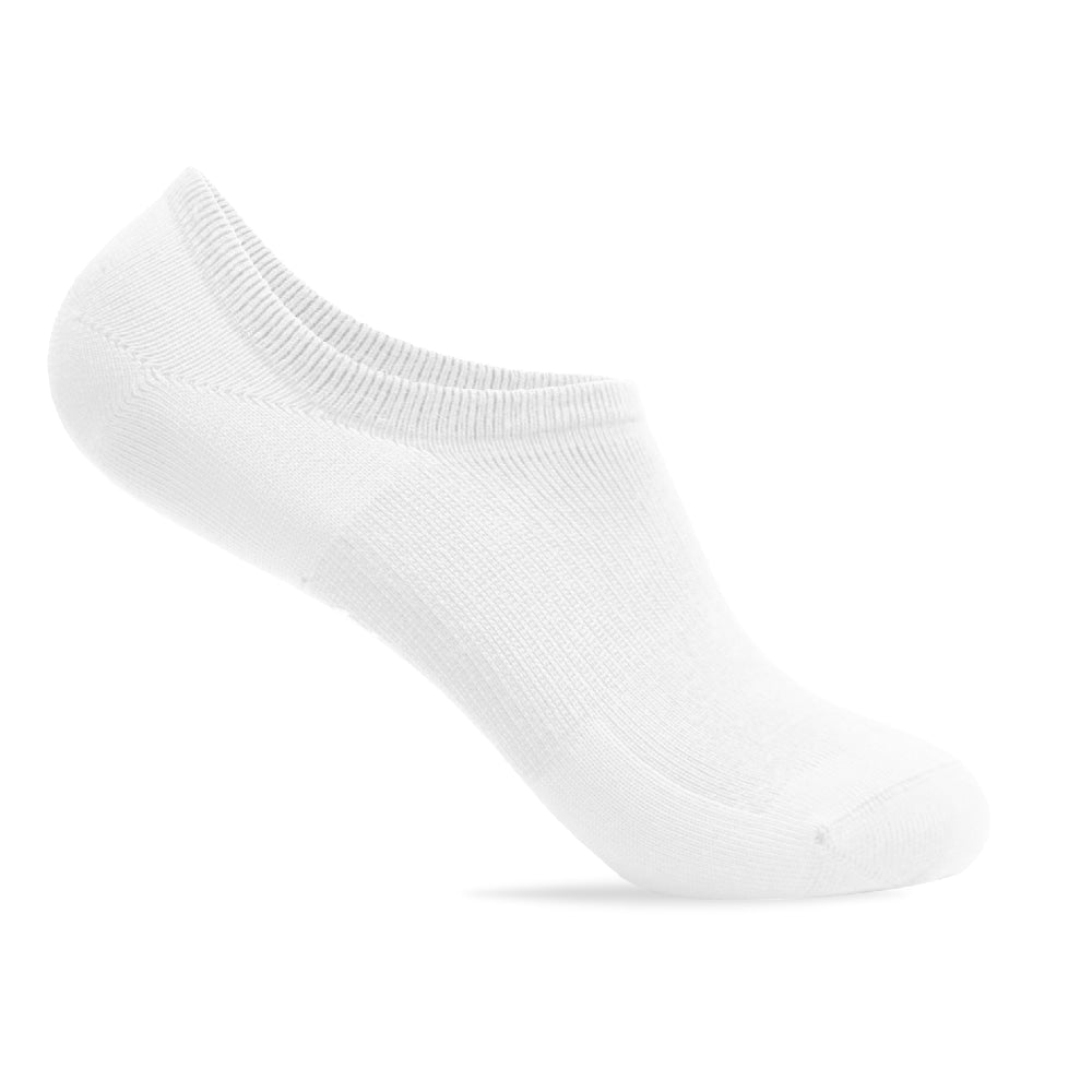 Image of Minfot Ankelstrumpor Bambu vit 1-pack