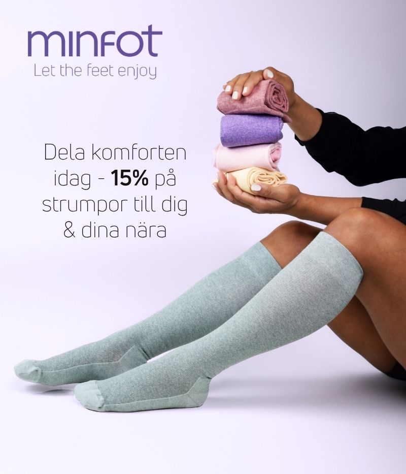Dela komforten med någon du tycker om idag - Minfot.se