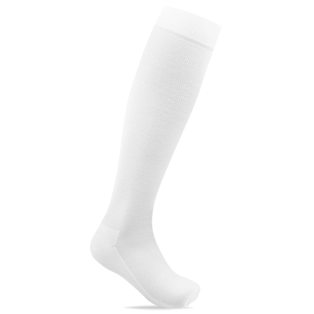 Image of Minfot Stödstrumpor Bambu Vit 1-pack