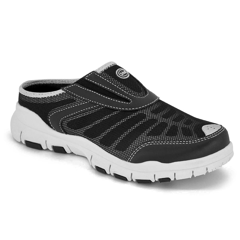 Image of Scholl Jump Next Toffel Unisex Black Grey