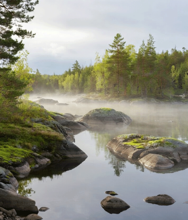 3 vackra platser att promenera på i Sverige, från söder till norr