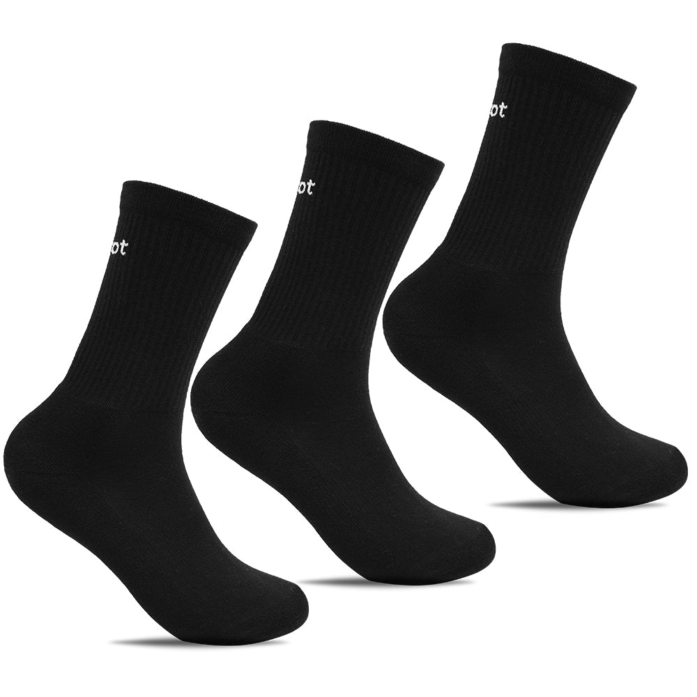 Image of Minfot Vandringsstrumpor Bambu Merinoull Svart 3-pack