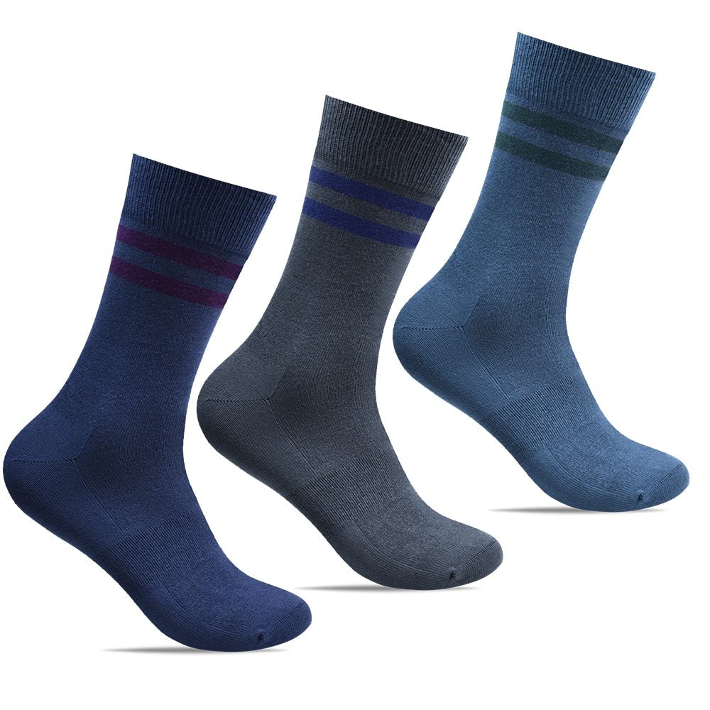 Image of Minfot Bambustrumpor Crew Svalbard 3-pack