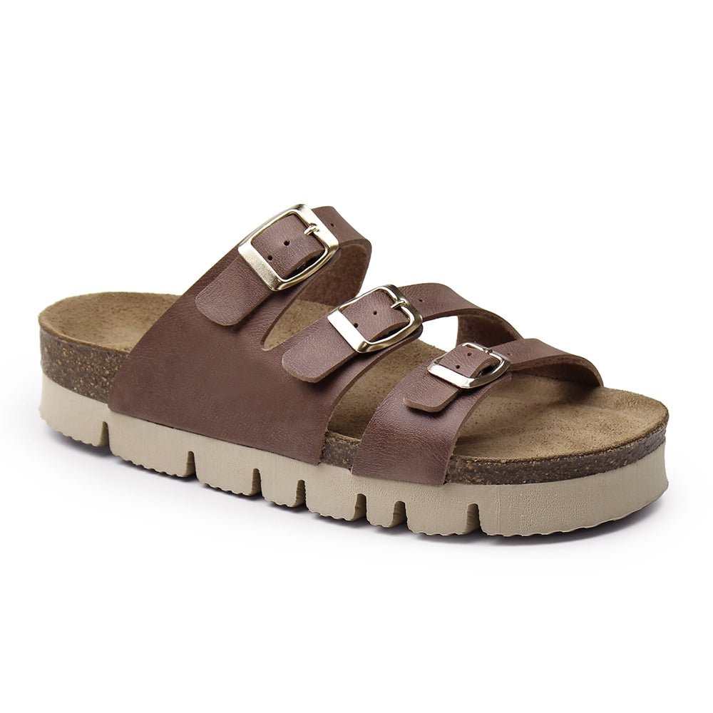 Image of Minfot Upstep Lux Sandaler Dam Brun