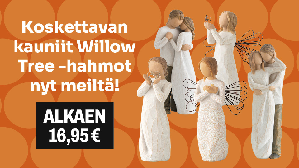 Koskettavan kauniit Willow Tree -hahmot nyt meiltä!