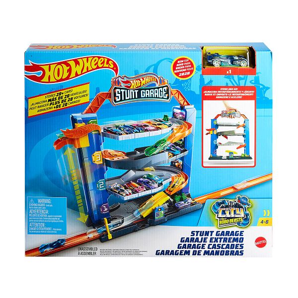 HOT WHEELS ECL STUNT GARAGE PARKKITALO GNL70