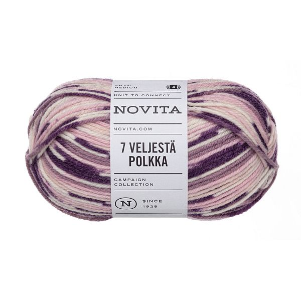 NOVITA LANKA 7 VELJESTÄ POLKKA 100G TASAPAINO