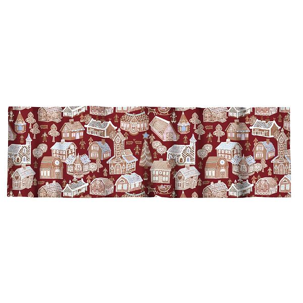 VALLILA VERHOKAPPA PIPARIKYLÄ 60X250CM PUNAINEN