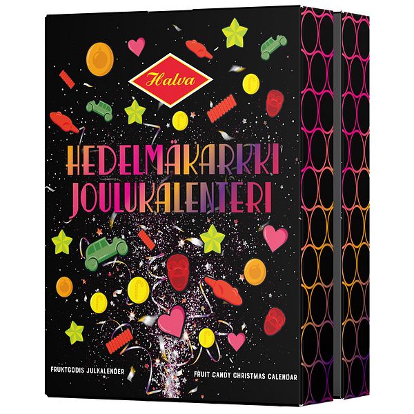 HALVA HEDELMÄKARKKI JOULUKALENTERI 200 G