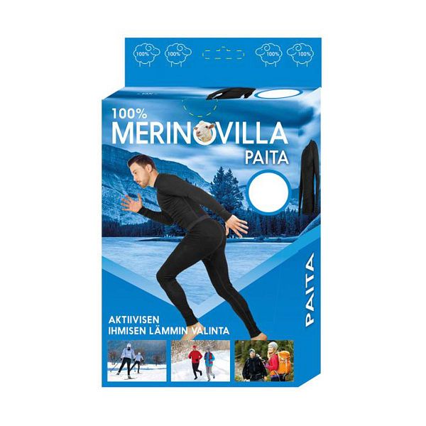 100 % MERINOVILLA ALUSPAITA MIESTEN M