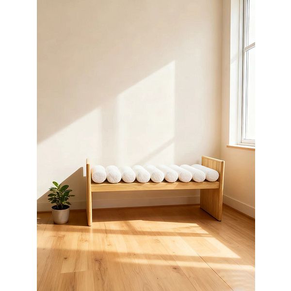 MM KODIKAS ETEISPENKKI HETKI PEHMUSTEELLA 96X32X46CM