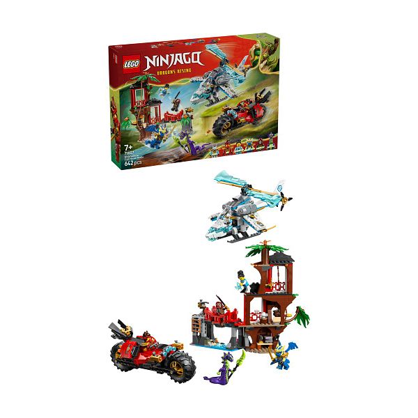 LEGO NINJAGO 71857 NINJAMENOPELIT JA PUUMAJATAISTELU