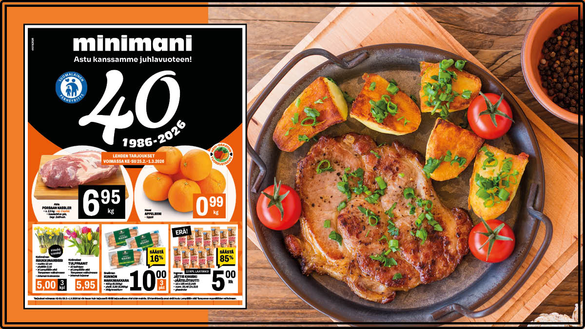 Minimanin uusin tarjouslehti