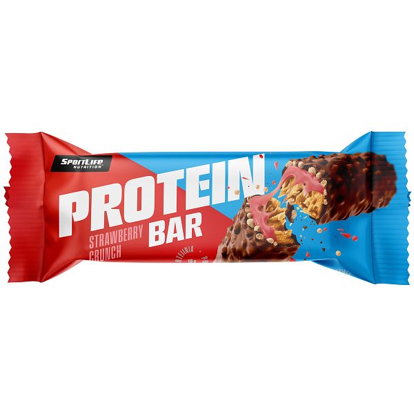SPORTLIFE NUTRITION PROTEIN BAR STRAWBERRY CRUNCH 45 G