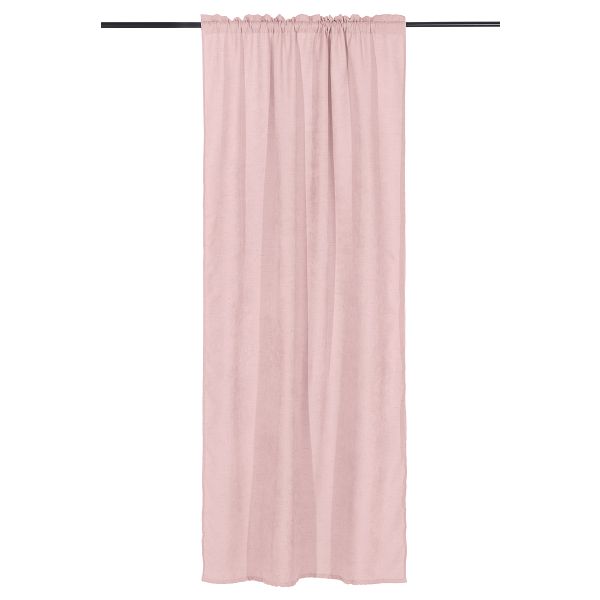 4LIVING PIMENTÄVÄ SIVUVERHO MOONA 135X240 ROOSA