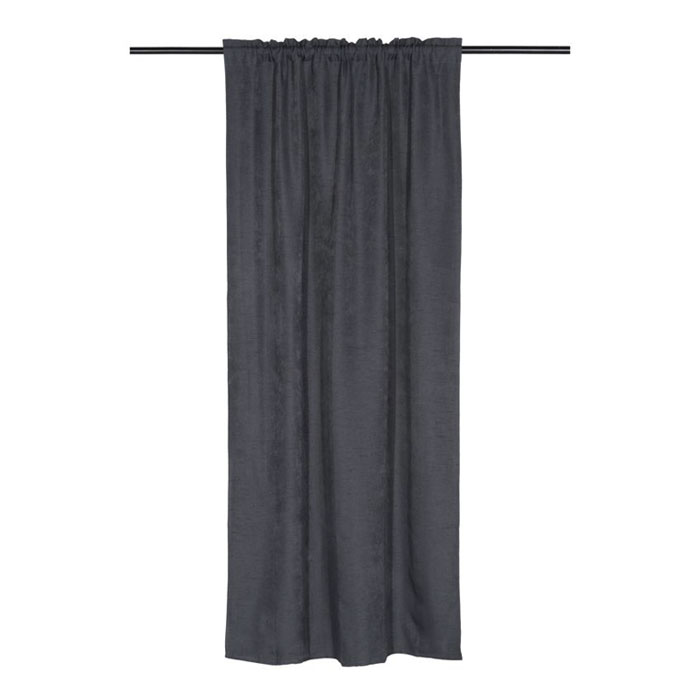 4LIVING PIMENTÄVÄ SIVUVERHO MOONA 135X240 TUMMANHARMAA