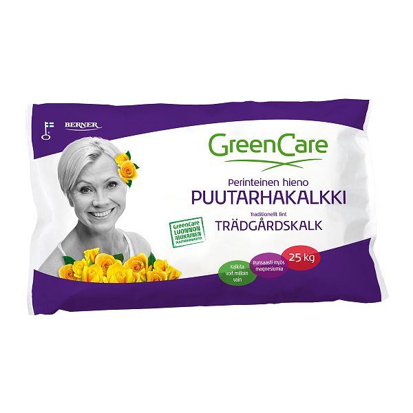 GREENCARE PERINTEINEN HIENO PUUTARHAKALKKI 25 KG