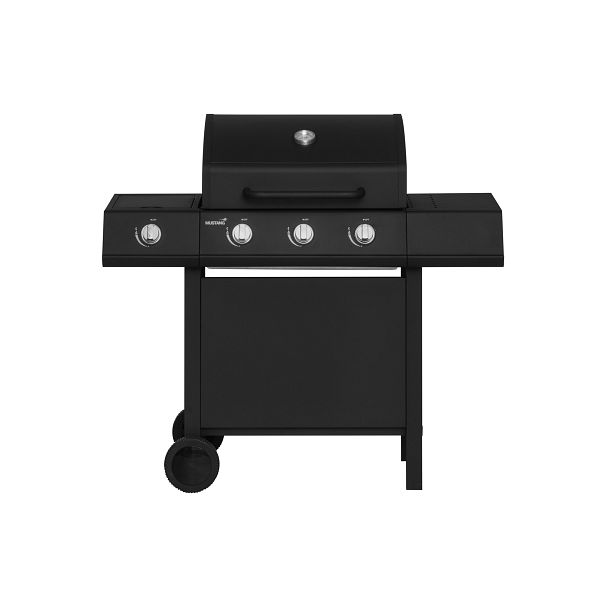 MUSTANG KAASUGRILLI KINGSVILLE 3+1 BLACK