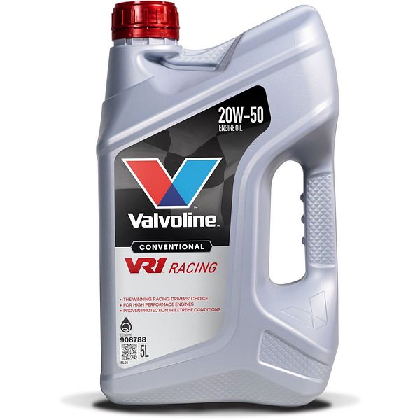 VALVOLINE VAL VR1 RACING 20W-50 MOOTTORIÖLJY 5 L