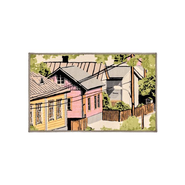 VALLILA MATTO NAAPURUSTO 50X80CM PINKKI-KELTAINEN