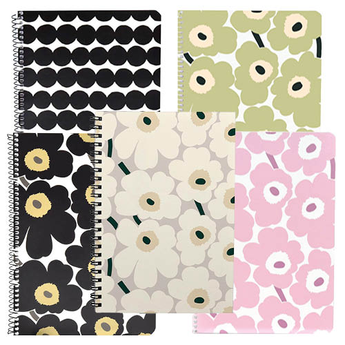 KIERREVIHKO A4/40 MARIMEKKO UNIKKO HARMAAMUSTA