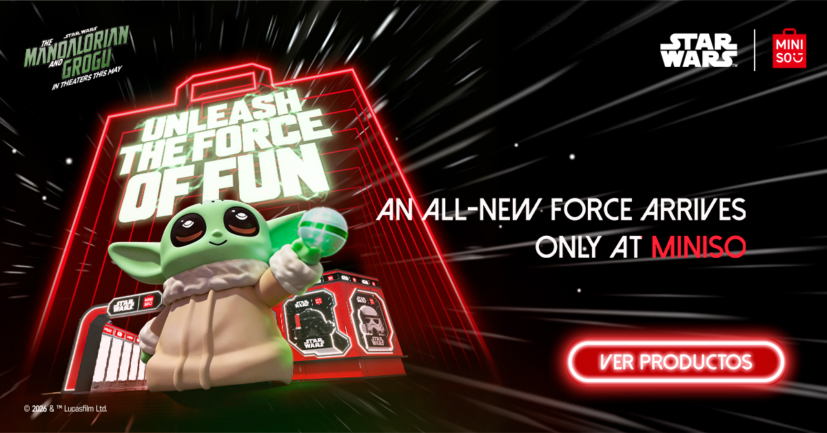 Star Wars llegó a Miniso