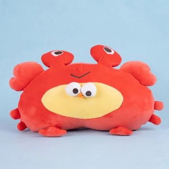 peluche DunDun Disfrazado De Cangrejito Felpa Rojo 40x40 cm