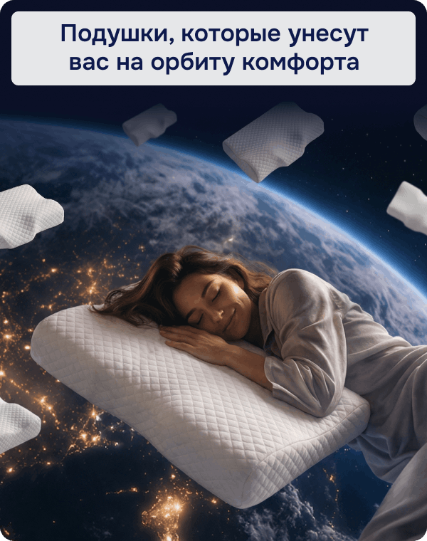 Все подушки с эффектом памяти