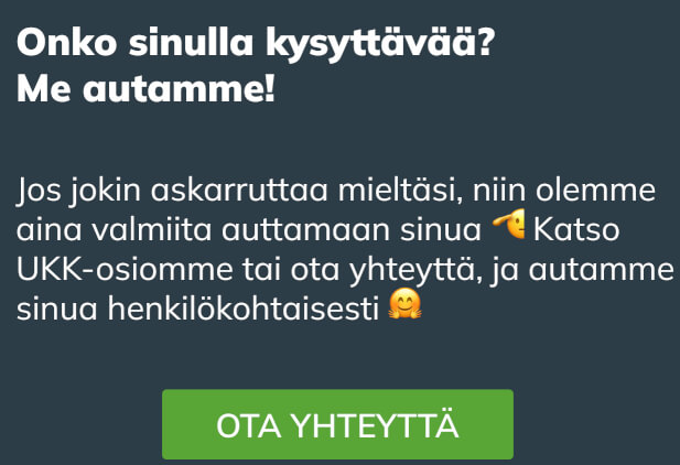 Ota yhteyttä