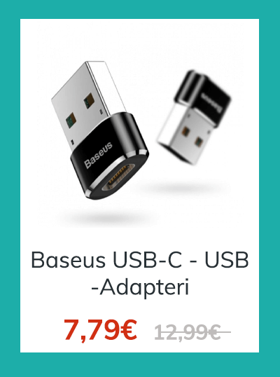 Baseus USB-C -adapteri