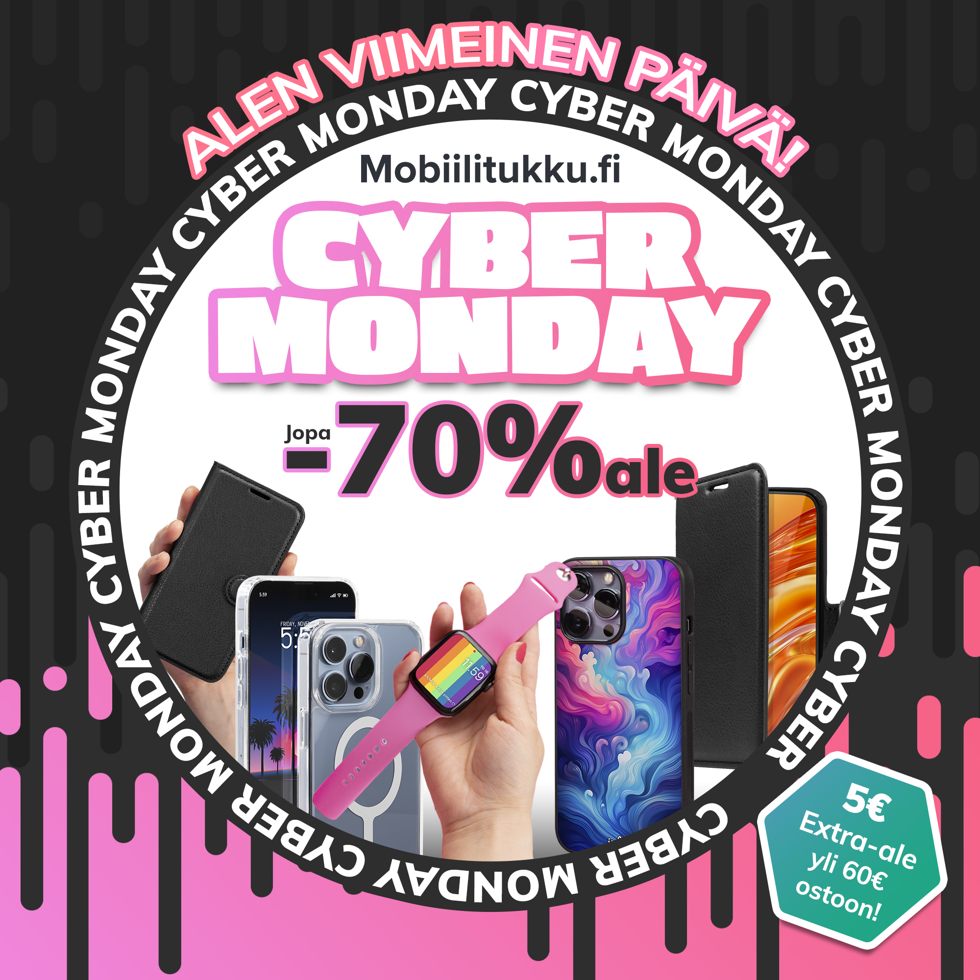 Cyber Monday - alen viimeinen päivä