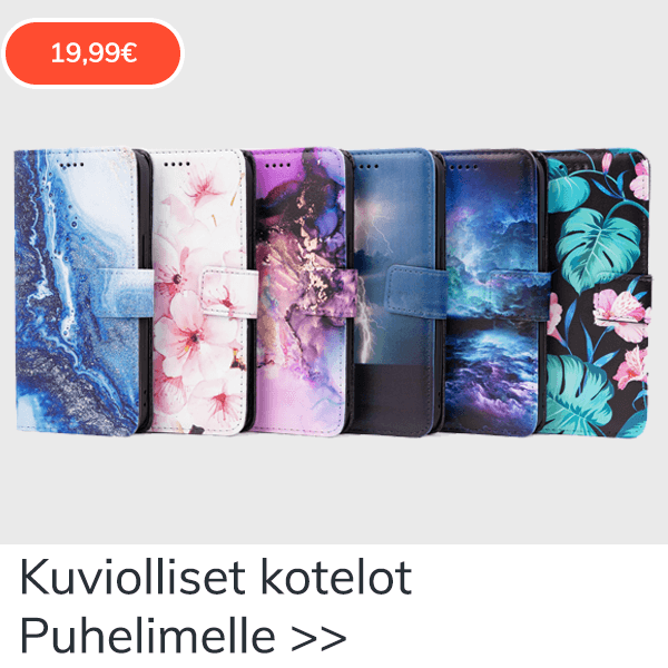 Kuviolliset kotelot puhelimelle