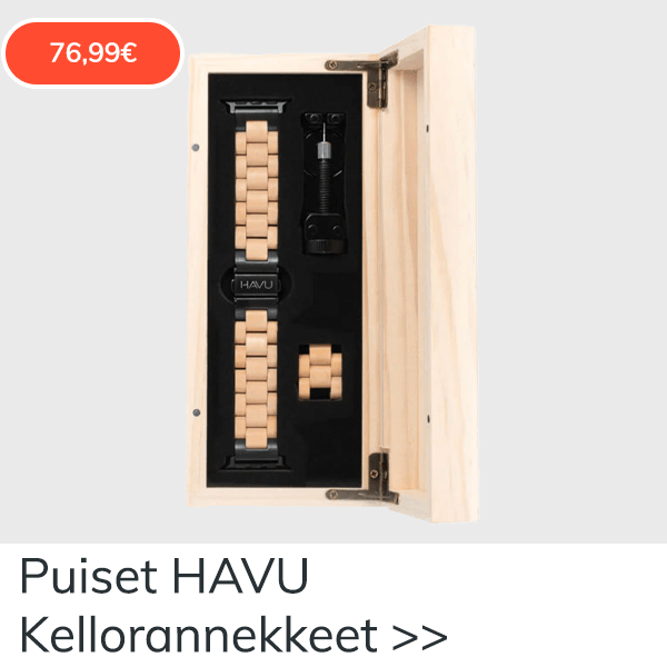 Puiset kellorannekkeet