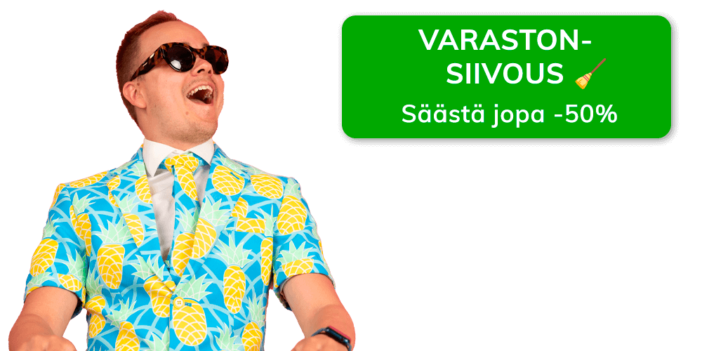 Varastonsiivous - säästä jopa -50%