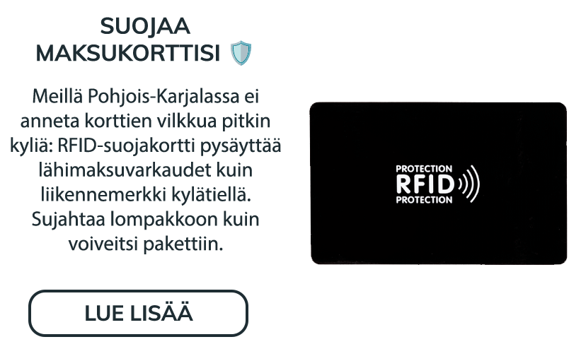 Suojaa maksukorttisi