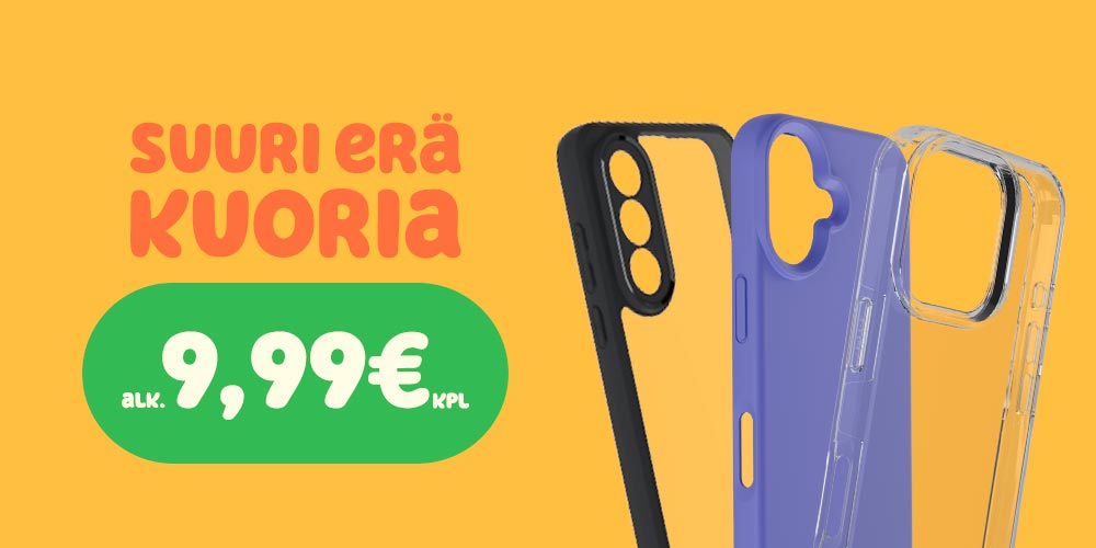 Suuri erä kuoria alk. 9,99€