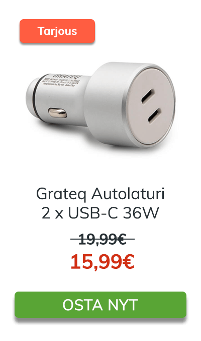 Grateq Autolaturi 2 x USB-C