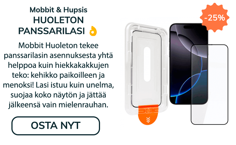 Mobbit huoleton panssarilasi