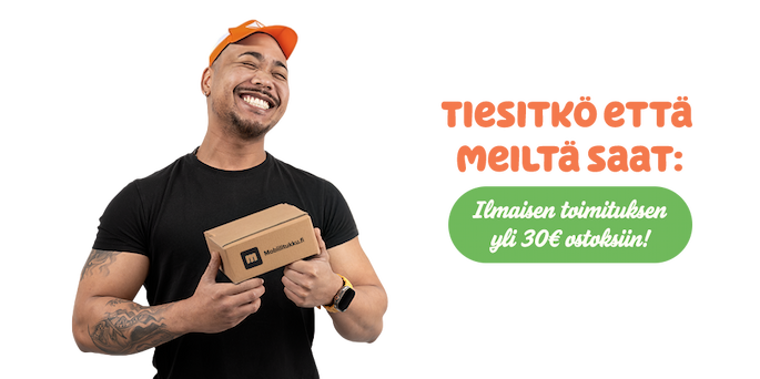 Postitamme tilauksesi super nopeasti