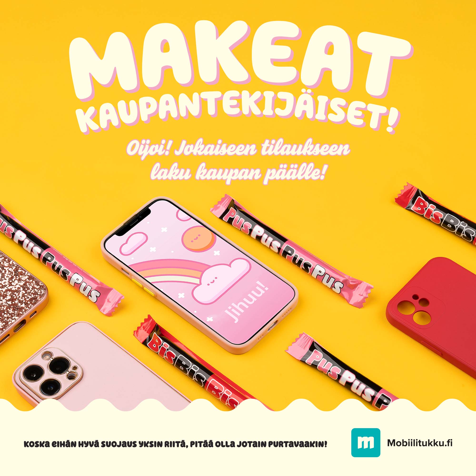 Laku kaupan päälle viikonlopun ajan