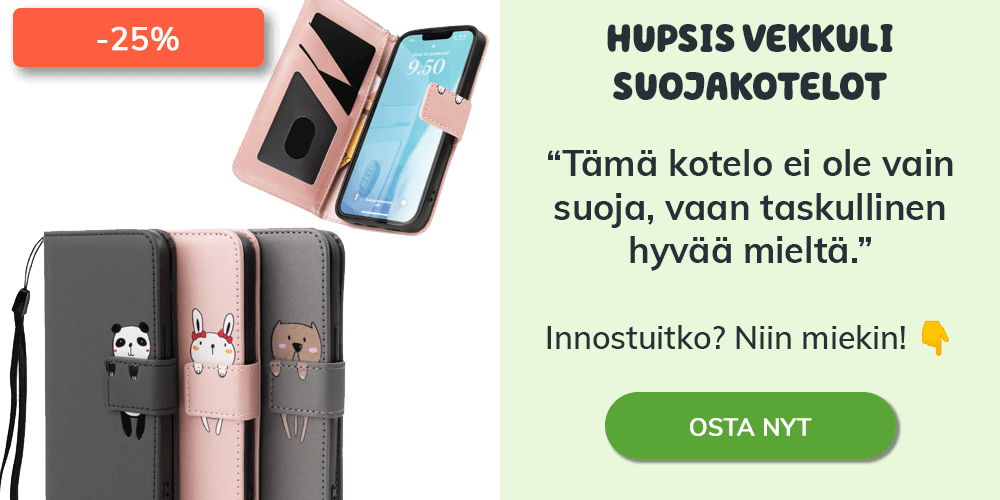 Hupsis Vekkuli Suojakotelot