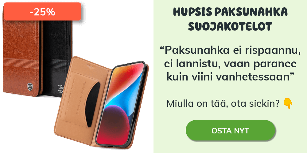 Hupsis Paksunahka suojakotelot