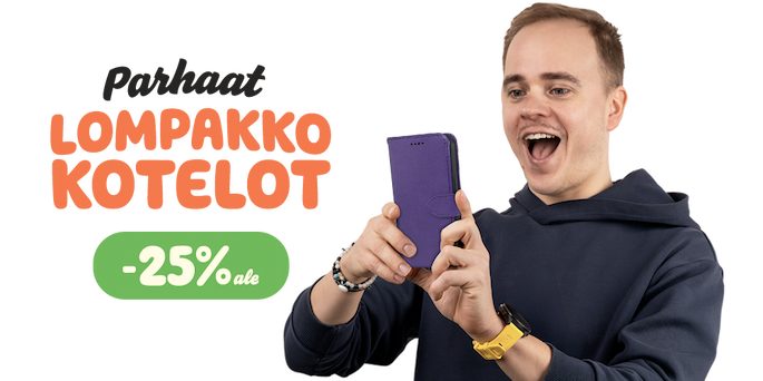 Kannelliset lompakko suojakotelot jopa -25%