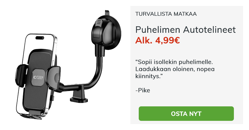 Puhelimen Autotelineet