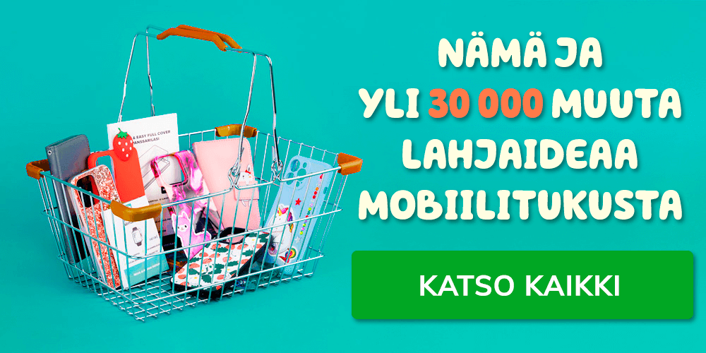 NNämä ja yli 30000 lahjaideaa mobiilitukusta.