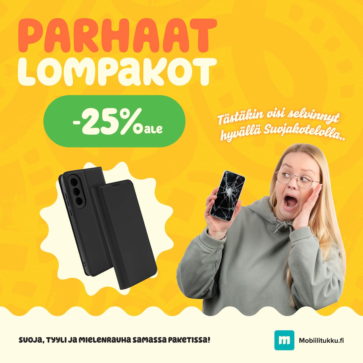 Parhaat lompakot -25% enää viikonlopun