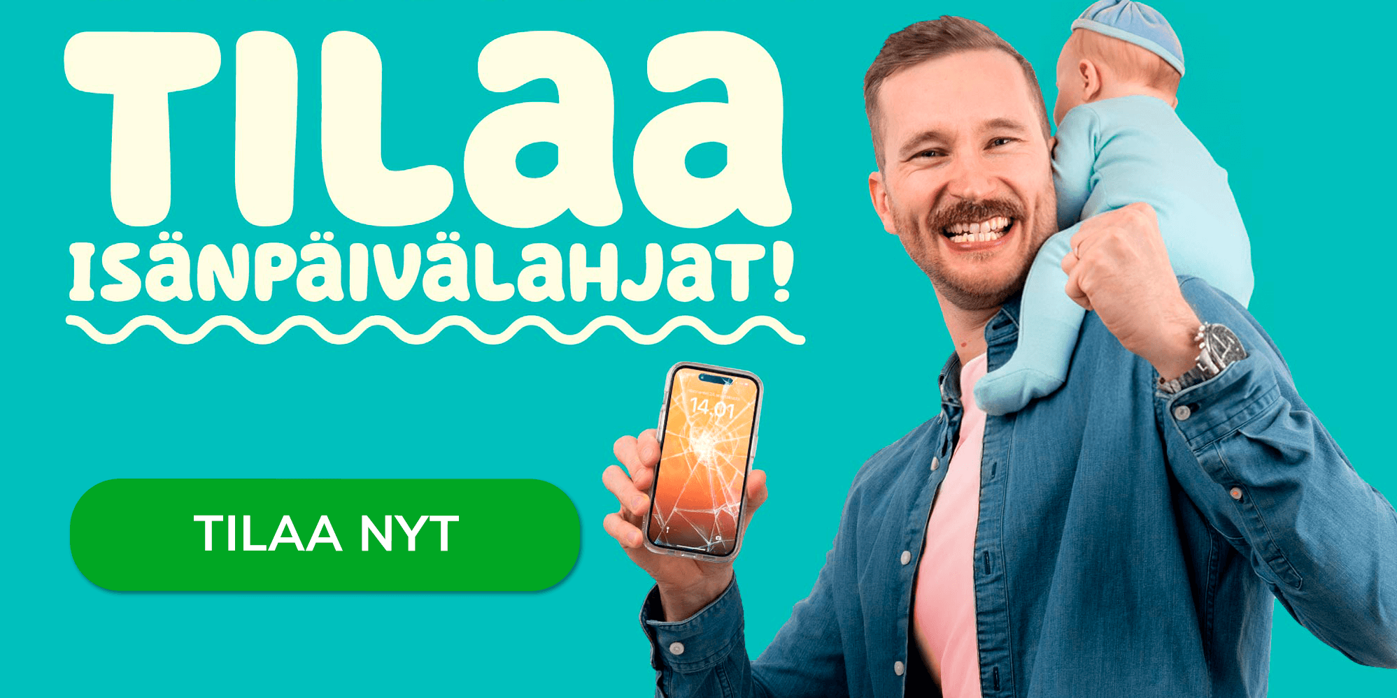 Tilaa isänpäivälahjat nyt