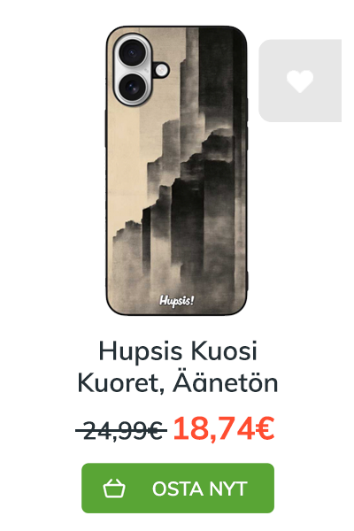 Hupsis kuosi Äänetön